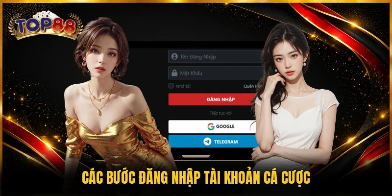 Tóm gọn 5 bước đăng nhập tài khoản cá cược 